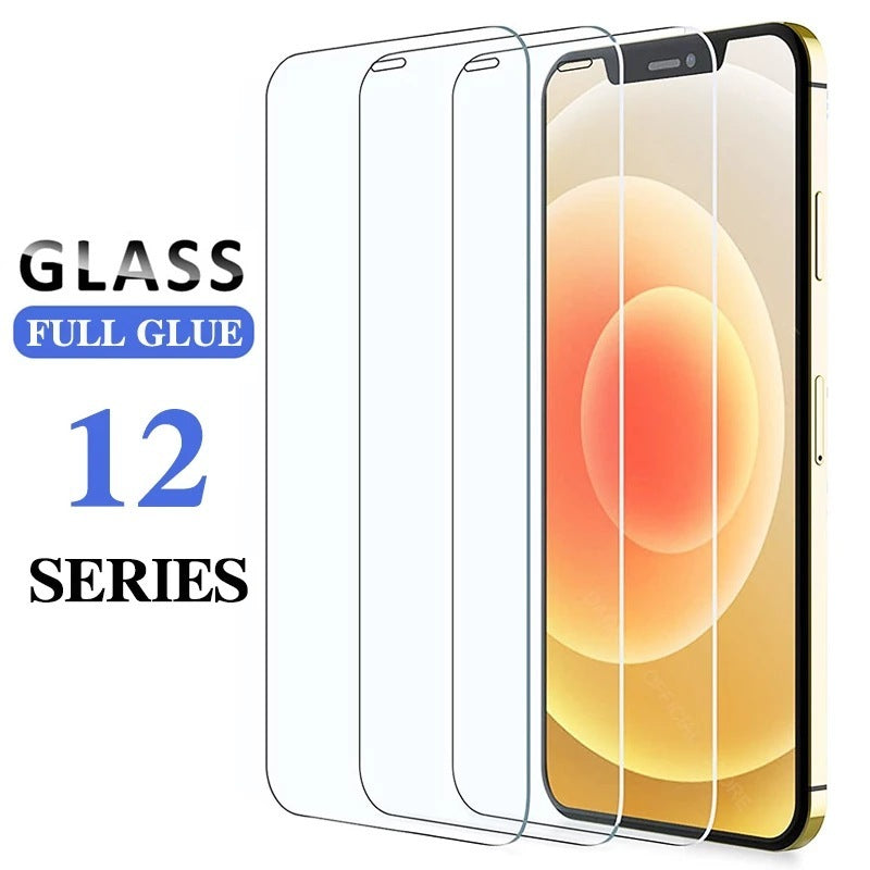 Compatible With Apple, Suitable For 12 Tempered Glass Film 12 PRO MAX Anti-Fingerprint Mobile Phone Protective Film null