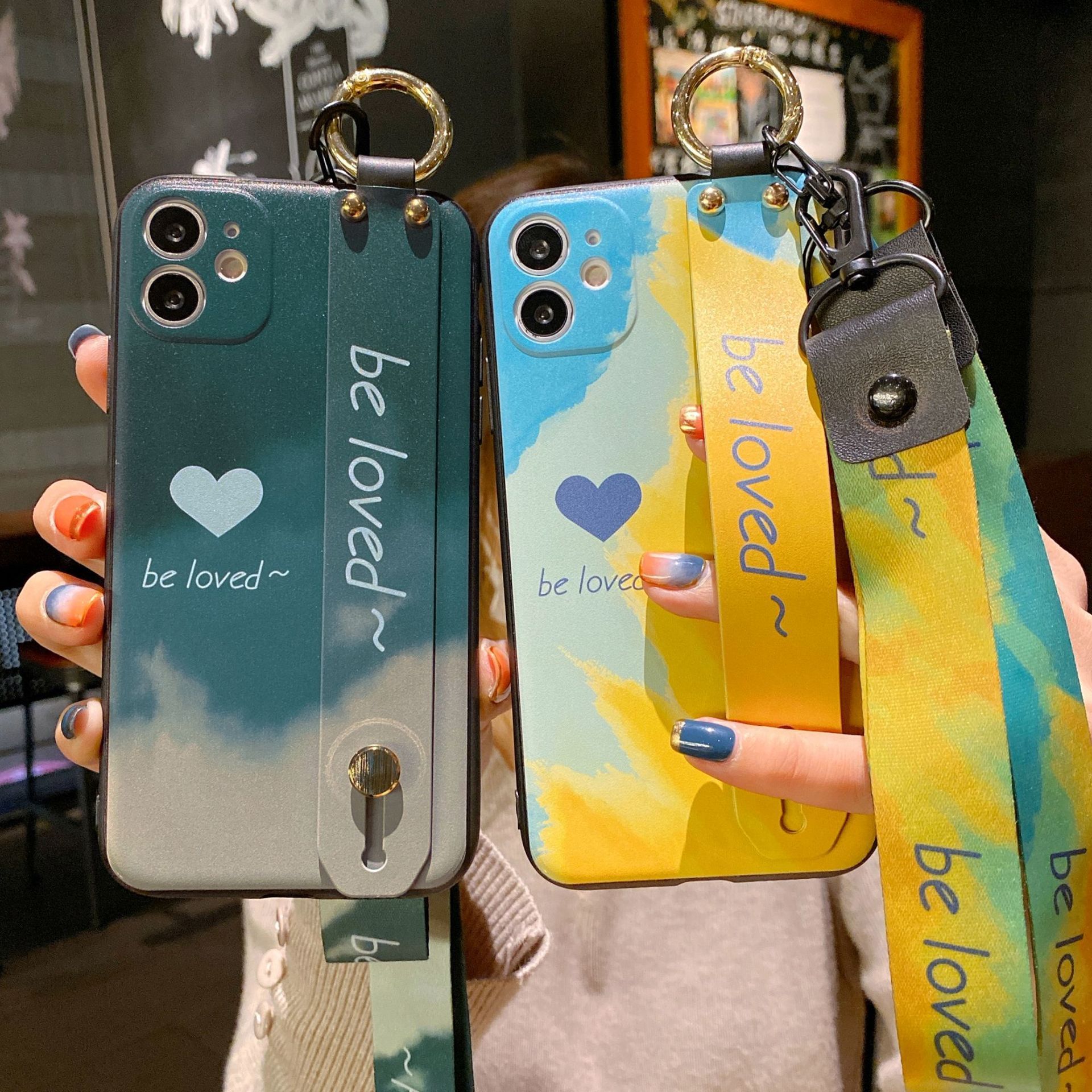 Wristband Phone Case Watercolor Phone Case null