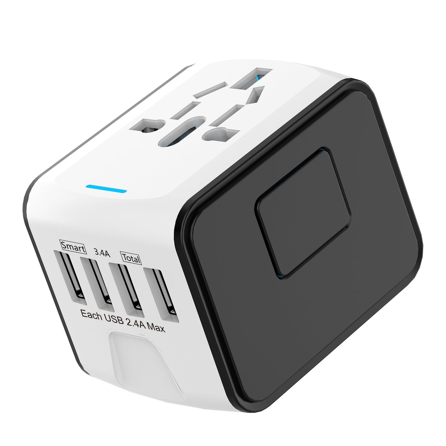 Travel Multifunctional 4 Charging Dock USB Converter null