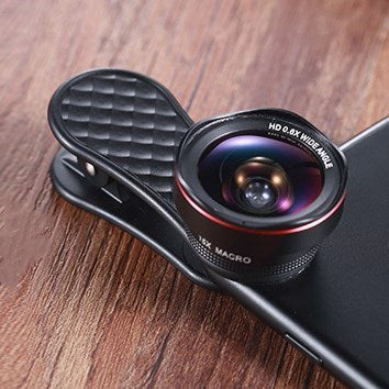 LQ-046 mobile phone lens wide-angle lens + macro lens external camera lens mobile phone mobile phone null