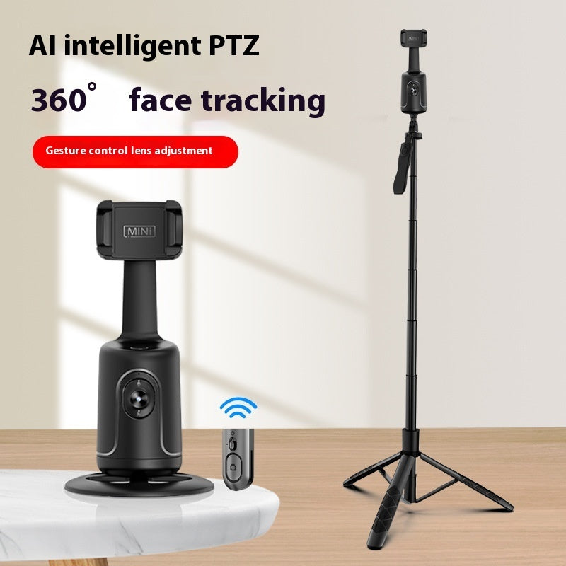 360 Auto Face Tracking Gimbal AI Smart Gimbal Face Tracking Auto Phone Holder For Smartphone Video Vlog Live Stabilizer Tripod null