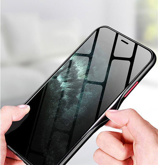 Drop-resistant Ultra-thin Frosted Silicone Transparent Protective Case null